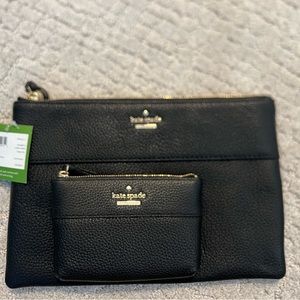 Kate spade pouch set nwt